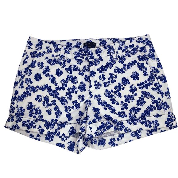 Gap Blue Floral Voyage Shorts - Size 6 - Picture 2 of 10